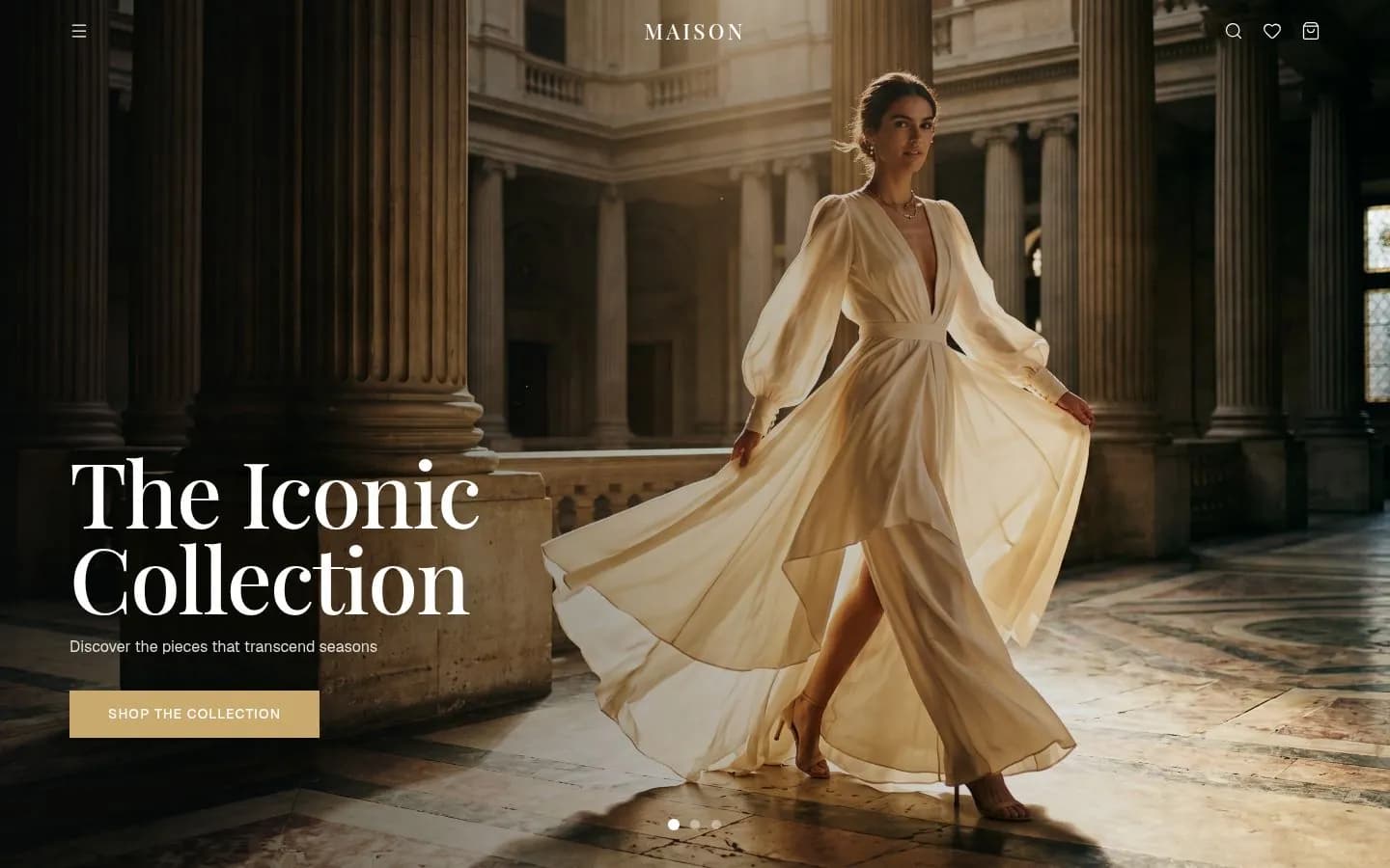 Démo « Maison » — modèle e-commerce BEONWEB